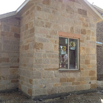 Lueders Limestone - different products and textures