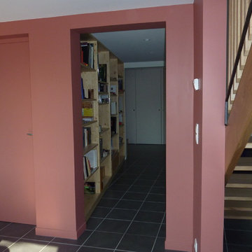 TRANSFORMATION D'UN ANCIEN GARAGE EN CUISINE ET MEZZANINE
