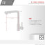 STYLISH Single Handle Pull Down Matte Black Kitchen Faucet