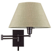 Visual Comfort Swivel Head Wall Lamp in Hand-Rubbed Antique Brass