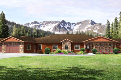 Inspiration for a timeless exterior home remodel in Denver