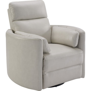 Parker Living Radius Powered By Freemotion Cordless Swivel Glider Recliner, Florence Ivory