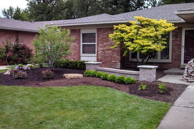 This is an example of a landscaping in Detroit.