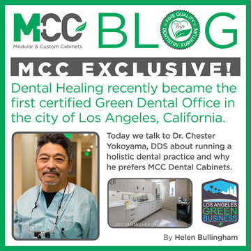 2017 Dental Healing - Certified 'Green' by the city of Los Angeles, California