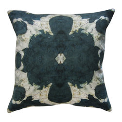 The Dance - olive 18"x18" pillow - Decorative Pillows