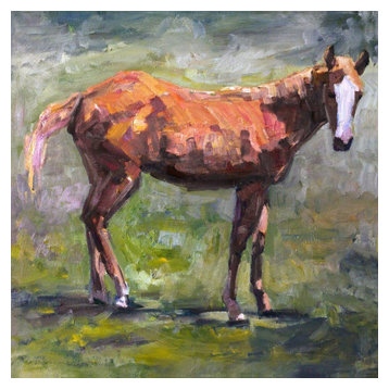 FOAL Rustic Still Life Fine Art Gallery Wrapped on Giclee Canvas, 36"x36"