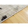 L'Baiet Quinn Grey Indoor Floral Decor 8 Ft. X 10 Ft. Rug