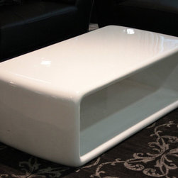 Oracle White Coffee Table - Coffee Tables