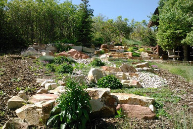 This is an example of a landscaping in Salt Lake City.