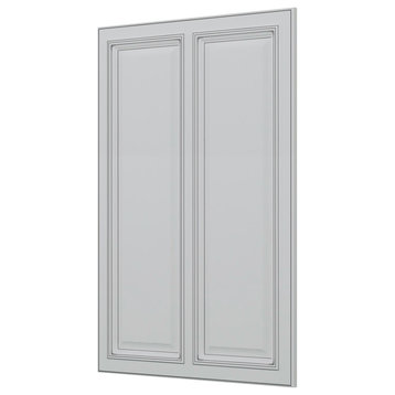 Sunny Wood RLA2436MDP Riley 24" x 36" Decorative Panels - White