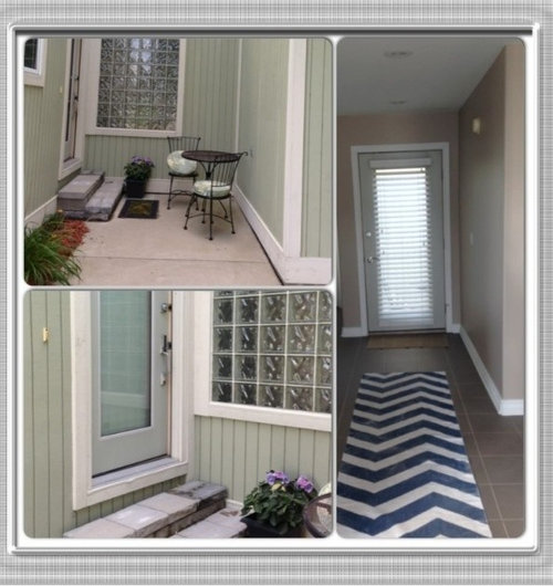 Front Door Color Exterior Interior Light Green Lake House