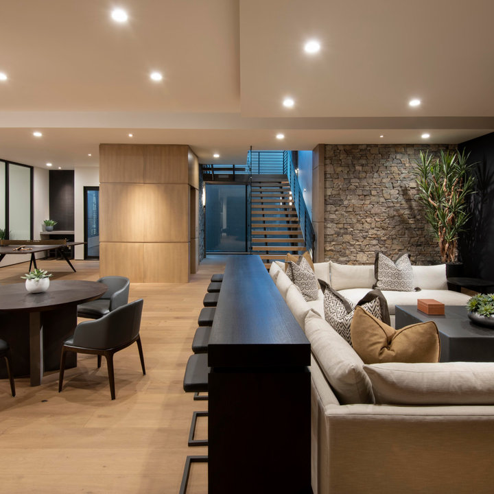 75 Coffered Ceiling Basement Ideas You'll Love - February, 2025 | Houzz