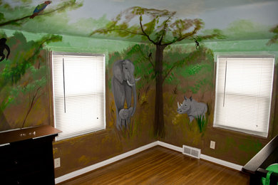 Nursery - traditional nursery idea in New York