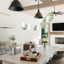 outdoor kitchen