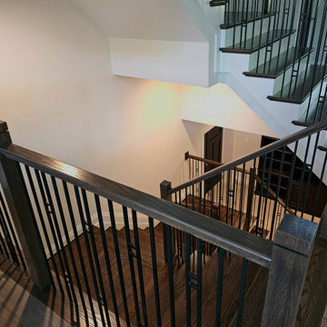 Project #109 | U-Shaped Stairs in Countryside Retreat