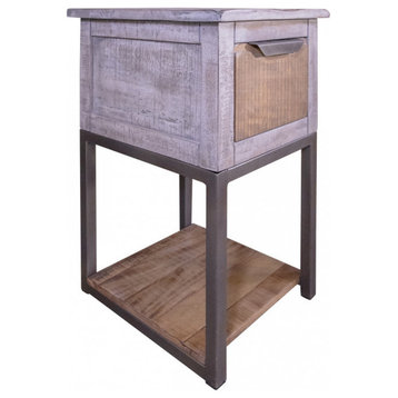 Crafters and Weavers Amelia 1 Drawer Side Table