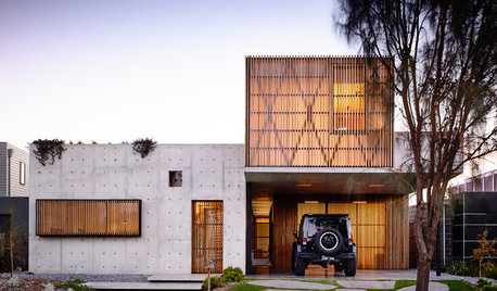 Houzz Tour: Torquay House Exhibits the Fine Art of Concrete