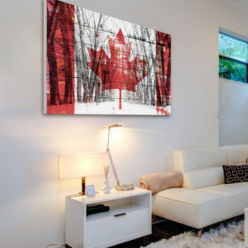 Canadian Rows of Trees
