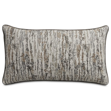 Moonbeam Keller 13" x 24" Oblong Pillow Driftwood Gray