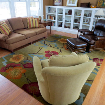 Tibetan in living room
