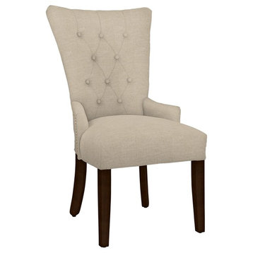 Hekman Woodmark Sandra Dining Chair, Light White