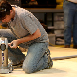 NWFA Wood Flooring Sand + Finish Training - 無垢フローリング
