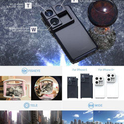 Puzlook Multi-Lenses iPhone Case - Home Electronics