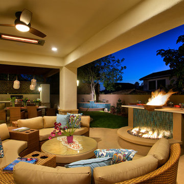 3x client enjoys new patio