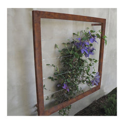 TerraTrellis - Ina Wall Trellis Jr. - Outdoor Decor