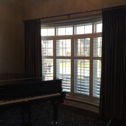 Custom Drapery, California Shutters and Decorative Drapery Hardware - Interior Shutters