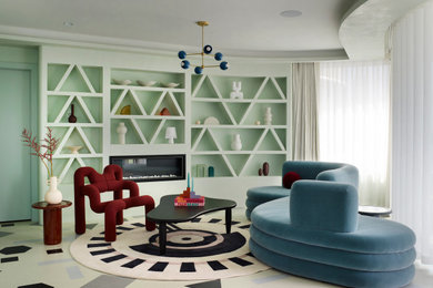 Photo of a contemporary living room in London.