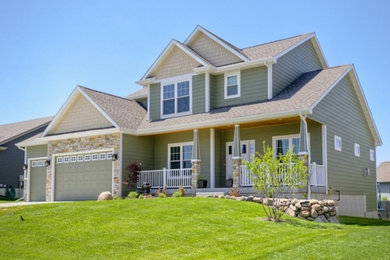 Arts and crafts exterior home photo in Other