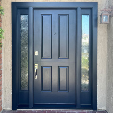 Beautiful Fiberglass Door with Side Lites
