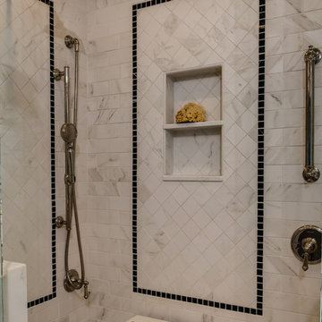 Luxury Master Bathroom Meets Aging In Place
