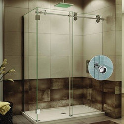 Fleurco Kinetik In-Line 45"-48" Two-Sided Door with Flush-Pull Handle KTWR4536 - Bath Products