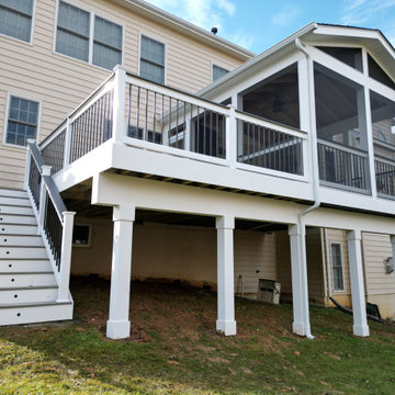 Trex Transcend Deck and Screened Porch