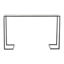 Structural Iron Console - Console Tables