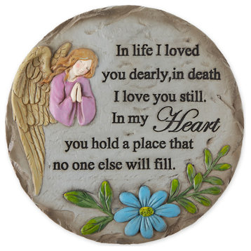 In Life I Loved You Dearly, In Death I Love You Still Memorial Stepping Stone