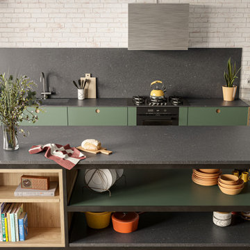 Classic Kitchens by Silestone - Cinder Craze