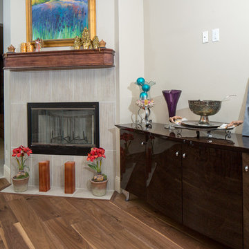Wide plank walnut project