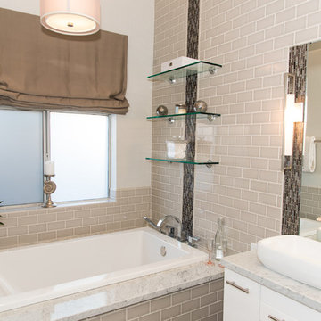 Glendale Contemporary Master Bathroom