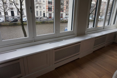 Interior project and window bench Keizersgracht, Amsterdam