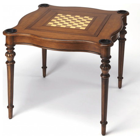 Antique Cherry Multi Game Table