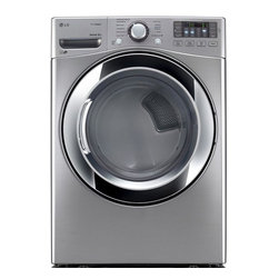 LG Electronics 4.5 cu. ft. High Efficiency Front Load Washer with Steam in Graph - Washing Machines