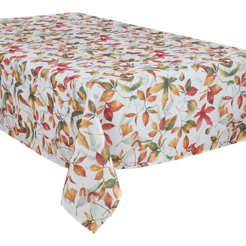 Holiday Autumn Leave Tablecloth, 70"x70"