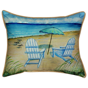 Betsy Drake Adirondak Chairs Pillow- Indoor/Outdoor
