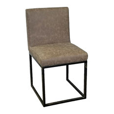 50 Most Por Yellow Leather Dining Room Chairs For 2018 Houzz Artefac R 9001 Distress Leather Chair With Antique Metal Frame Brown Gold