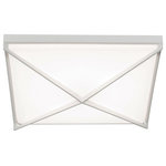 AFX - AFX PEAF1624LAJUDWH Pearson - 15.91 Inch 27W 1 LED Flush - Contemporary flush mount features a simple and clePearson 15.91 Inch 2 White White Acrylic UL: Suitable for damp locations Energy Star Qualified: n/a ADA Certified: n/a  *Number of Lights: 1-*Wattage:27w LED bulb(s) *Bulb Included:Yes *Bulb Type:LED *Finish Type:White