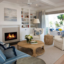 Shiplap fireplace