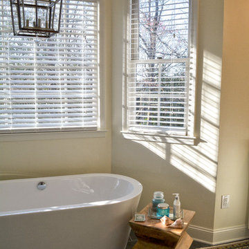 Goodbye Garden Tub, Hello Gorgeous Bath